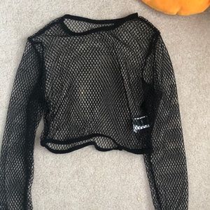 fishnet top